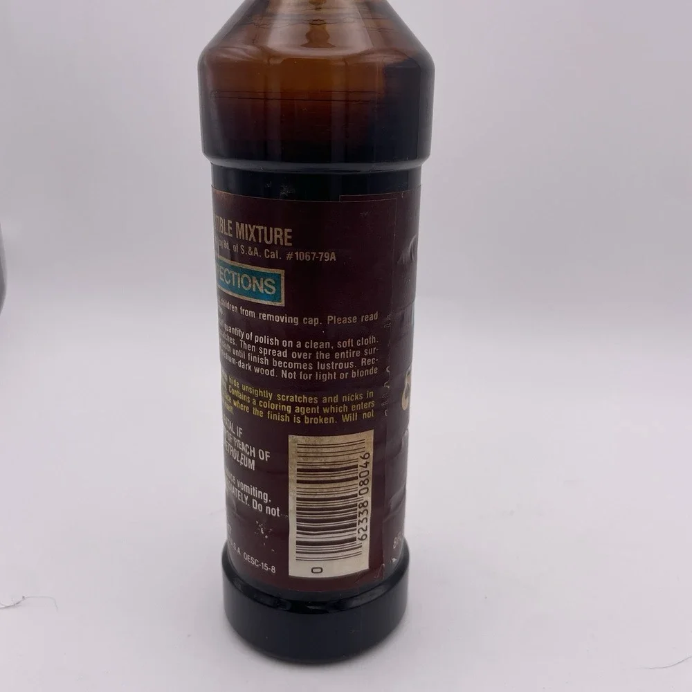 HTF Old‎ English Furniture Polish liquid Scratch Remover Boyle-Midway Discont.